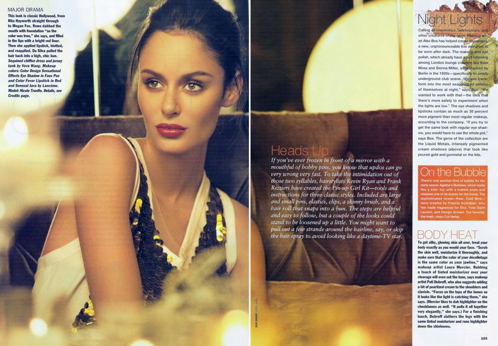 nicole trunfio vogue cover. Nicole Trunfio - Allure