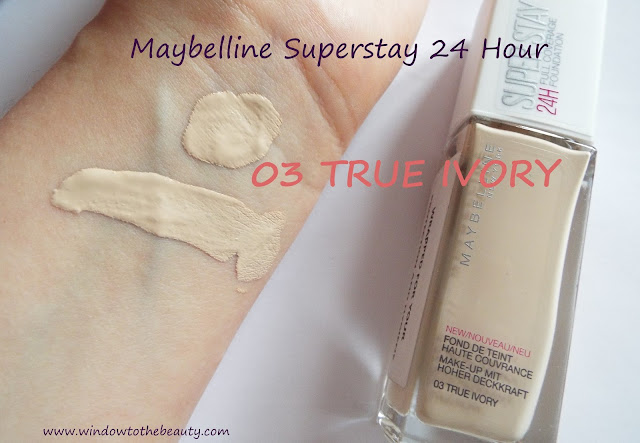 Maybelline Superstay 24 Hour TRUE IVORY