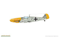 Eduard 1/48 Bf 109F-2 (82115) Colour Guide & Paint Conversion Chart