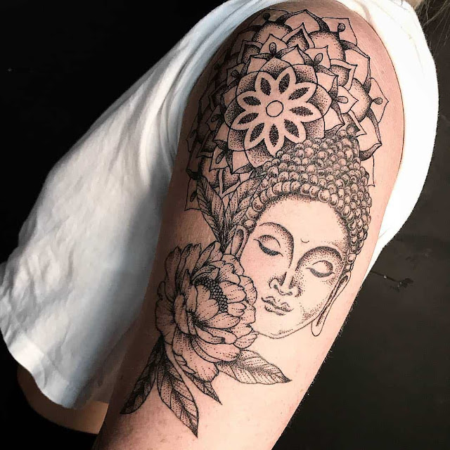 Tatuagens de Buddha: 30 ideias masculinas