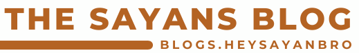The Sayans Blog