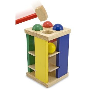 Pre-kindergarten toys - Melissa & Doug Deluxe Pound and Roll Tower