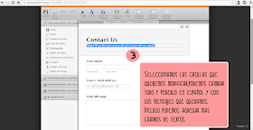 crear formulario de contacto para el blog Blogger jotform