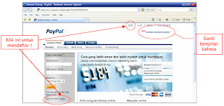 PayPal+1 Cara Membuat Rekening PayPal 100% Gratis