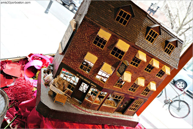 Maquetas del Union Oyster House en Boston