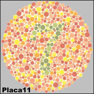 Teste de Ishihara - Placa número 11