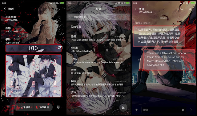 Download Kumpulan Tema Anime Xiaomi Part 2 MIUI 9 