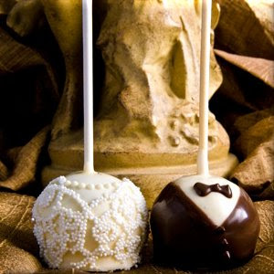 wedding cake pops