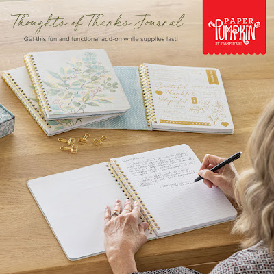 Thoughts of Thanks Journal Add-on September 2023 Paper Pumpkin Kit