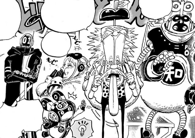 ワンピース 漫画 1071話 ベガパンク ヨーク シャカ ピタゴラス エジソン ヨーク エッグヘッド編 ONE PIECE Chapter 1071