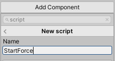 Adding a new script