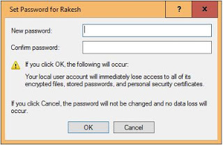 Set New Password in your Window 7 without knowing old password