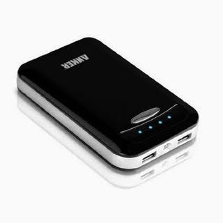 Anker® Astro E4 13000mAh Dual USB Portable Charger Backup External Battery Power Bank for iPad Air, mini, iPhone 5S, 5C, 5, 4S, Galaxy S5, S4, S3, Note 3, Nexus 4, 5, 7, 10, HTC One, One 2 (M8), Droid DNA, Motorola Droid, MOTO X, LG Optimus, most other smartphones and tablets (Apple adapters 30 pin ...