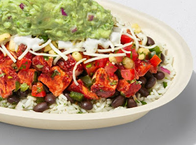 Chipotle's Chicken al Pastor Burrito Bowl.