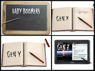 Perbedaan Buku Untuk 4 Generasi Baby Boomers, X, Y, dan Z