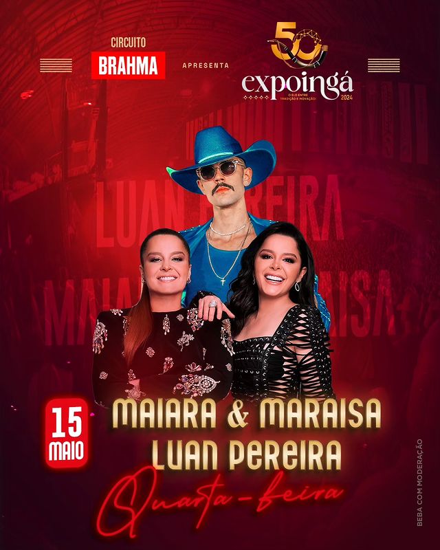 15/05/2024 Shows de Maiara e Maraísa e Luan Pereira em Maringá [Arena de Shows e Rodeio]