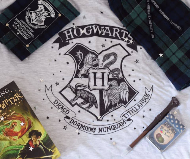 Ladies Harry Potter Hogwarts Shortie Pjs