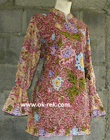 busana muslim batik katun