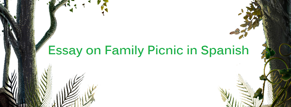 Essay on Family Picnic in Portuguese Language