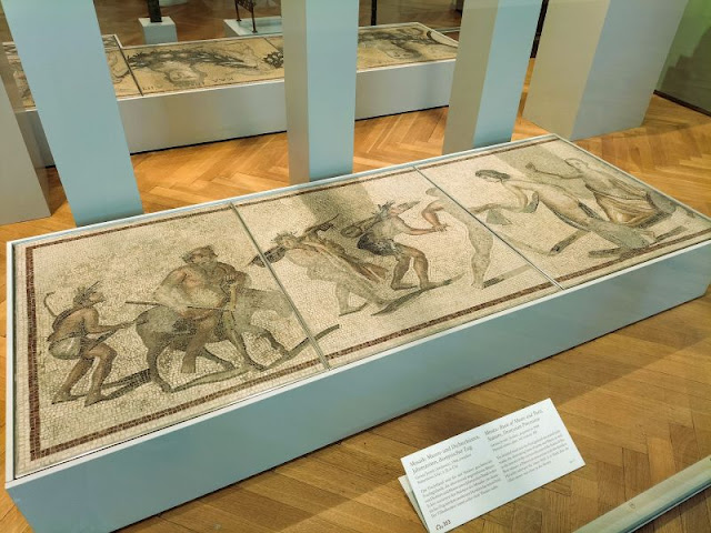 Mosaico jerash Altes Museum Berlino