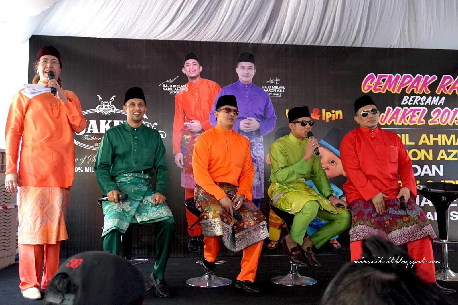 Gempak Raya bersama Jakel  2019 Lelongan Baju  Melayu  Aaron  