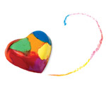 Crayon Hearts - Step 3