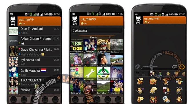 BBM Mod Volution 6 Themes Versi 2.6.0.30 apk