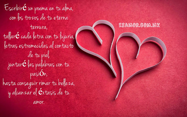 Poemas de amor cortos para enamorar, imagenes, postales