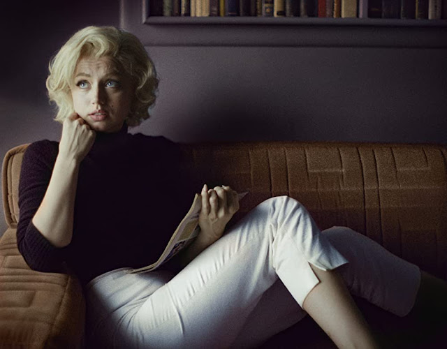Ana de Armas como Marilyn Monroe. Fotograma de Netflix.