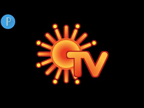 PixelLab Logo Editing Tamil - Sun TV Channel Logo Mockup
