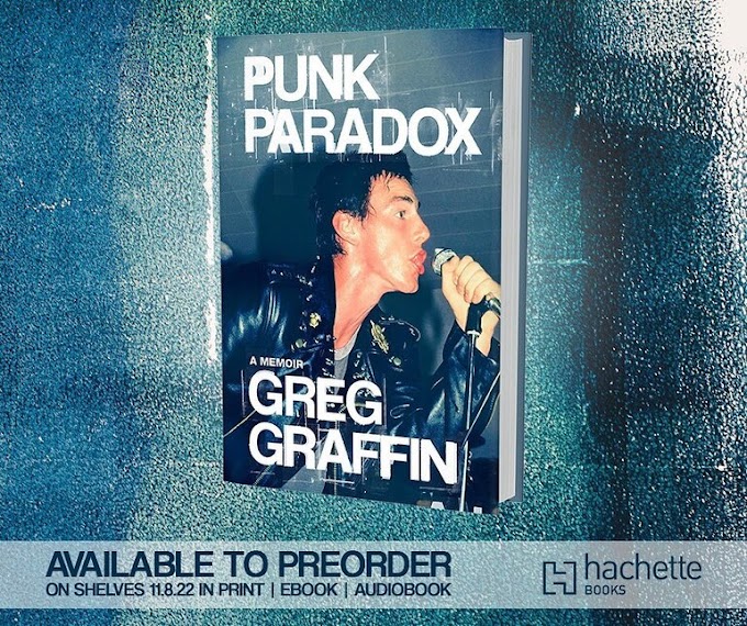 Greg Graffin (Bad Religion) announce new new book "Punk Paradox"