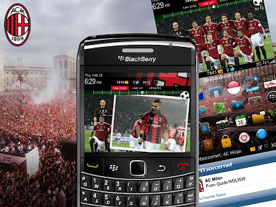 Theme AC Milan Untuk BlackBerry