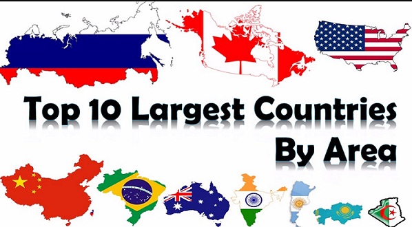 The Top 10 Largest Countries In The World By Area