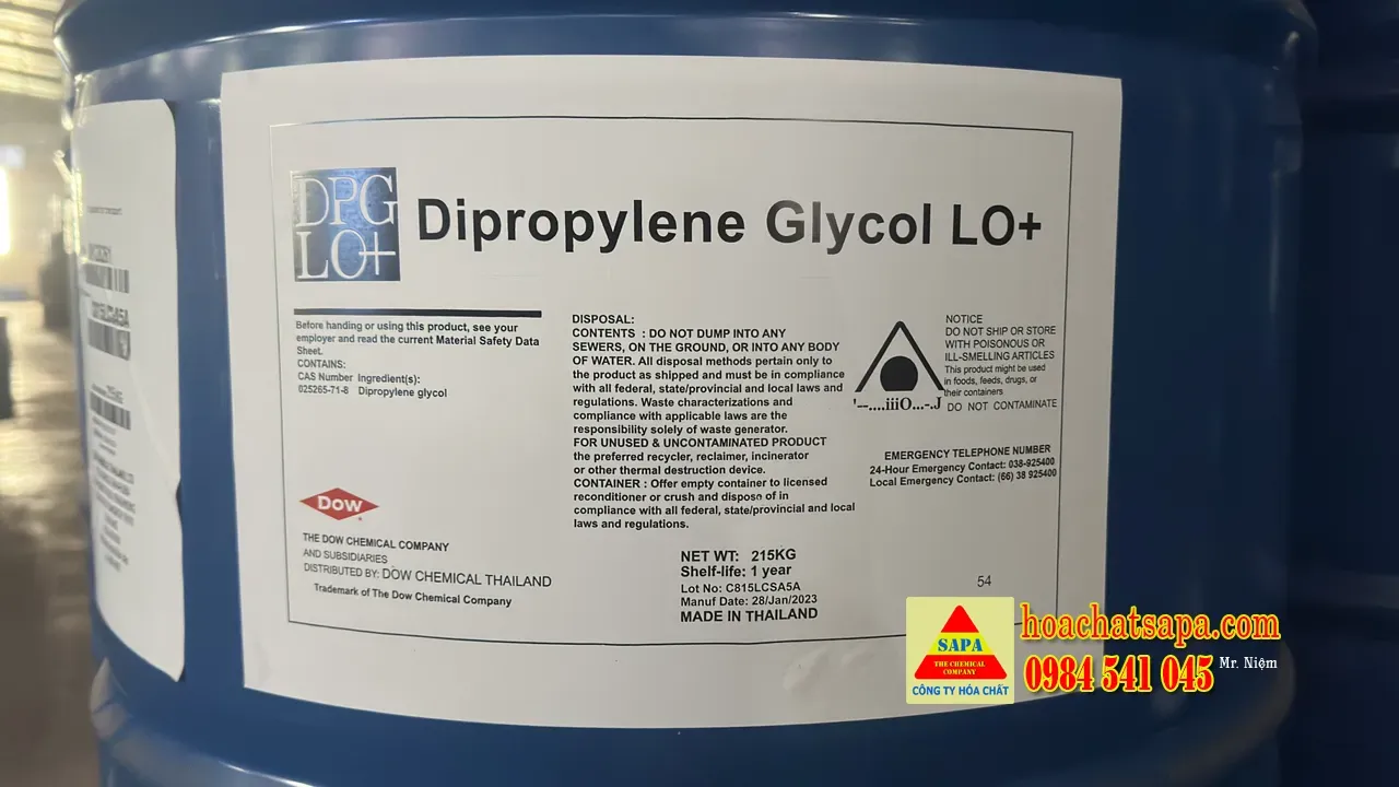 Dipropylene Glycol LO+ (DPG)