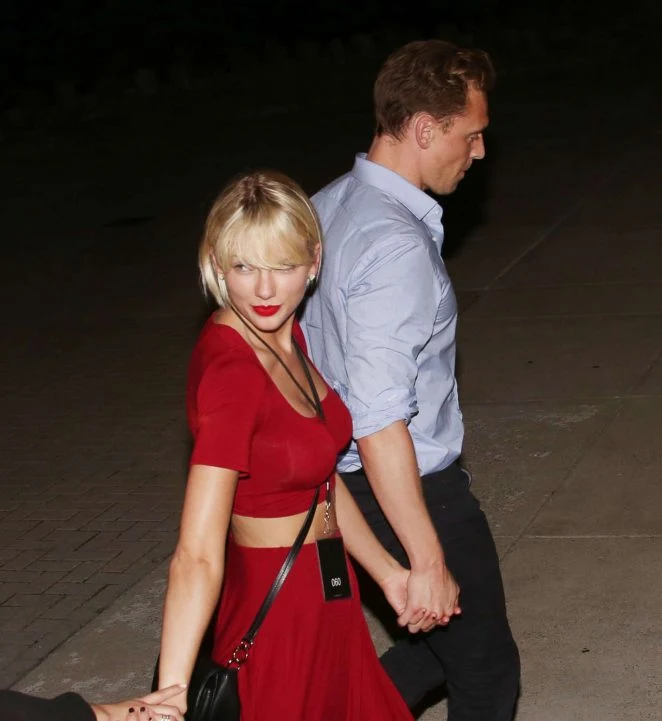 Taylor Swift spotted with Tom Hiddleston after Selena Gomez concert