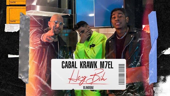 Cabal chega ao lado de Krawk & M7EL no clipe da faixa "Hey Bih" 