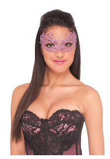 Lace Mask Pink