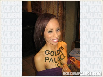 Golden Palace also requested photos of the tattoo's being applied to the VIP