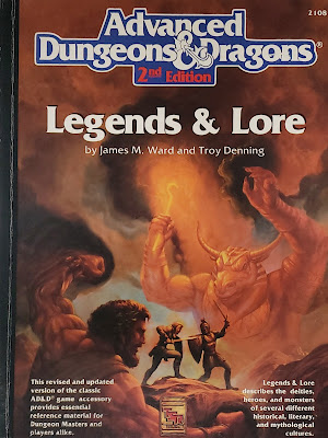 AD&D 2nd Ed Legends & Lore