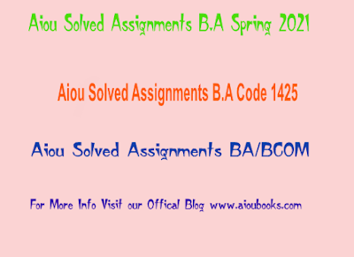aiou-solved-assignments-ba-code-1425