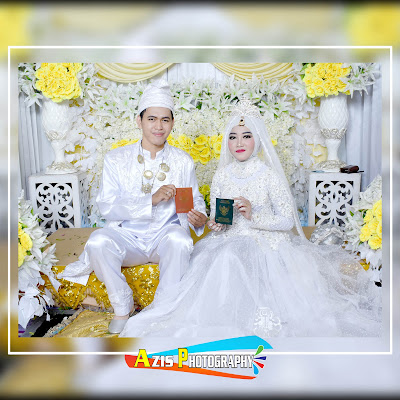 Akad Nikah dan Baantar Jujuran Abdullah dan Puspita Teluk tiram