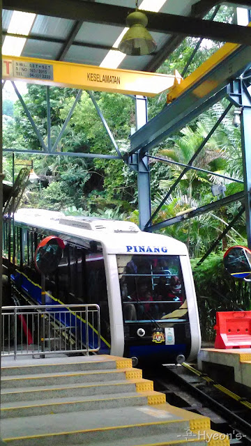 penang hill, tram