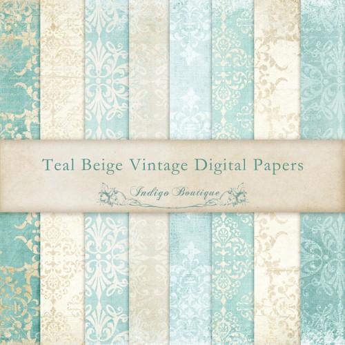 Vintage Digital Papers