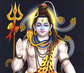 Photo of God Shiva give blessing