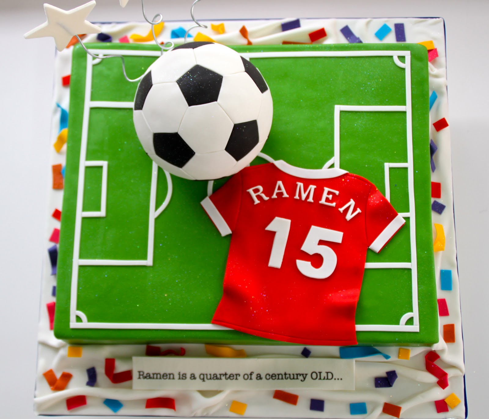 Celebrate with Cake!: Soccer Cake