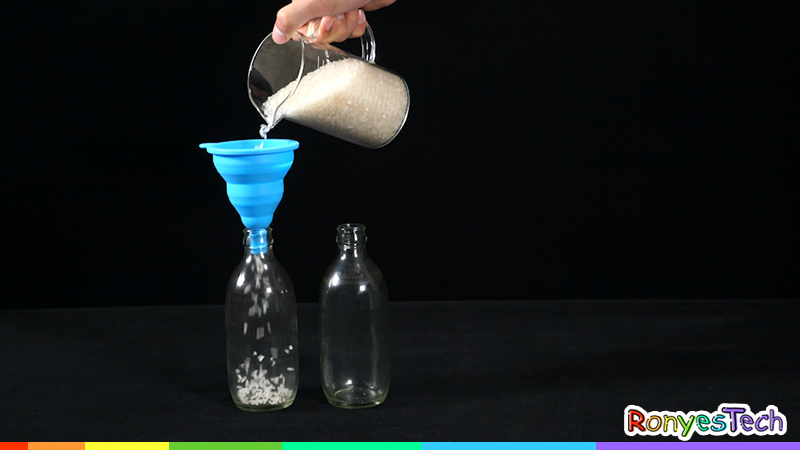 Floating Rice Bottle | STEM Activity Step 1