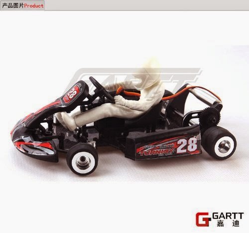 GARTT®1:18 RC Remote Control Mini Go-Kart Car With High Speed & Carbon Fiber Sheet & Light Materials Great Gift