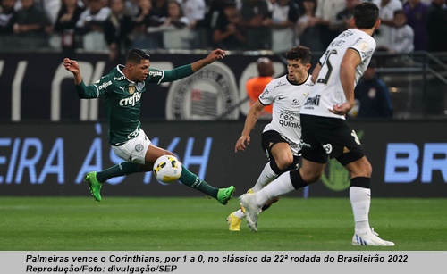 www.seuguara.com.br/Corinthians/Palmeiras/Brasileirão 2022/22ª rodada/