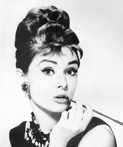 Audrey Hepburn and the Beehive hairstlye While hairstyle's come and go 