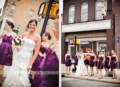 Purple Bridesmaid Shoes on Wedding Inspiration Blog   Plum Bridesmaids Dresses  With Pockets